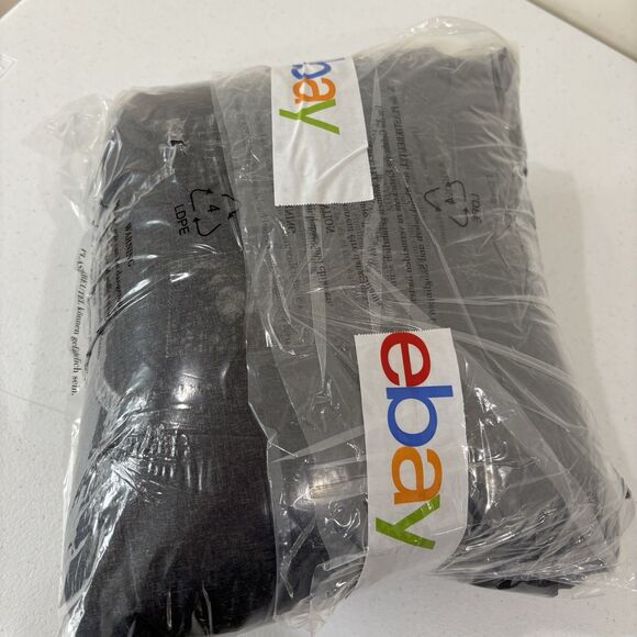 Lands End Women Puffer Jacket Down Fill Gray Hooded OverCoat size 1X Long Warm - Picture 12 of 12